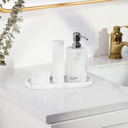 Organizzatore per la vasca da bagno, Miniatore per organizzare la vasca da bagno rettangolare, contenitore per cera, portasigilli