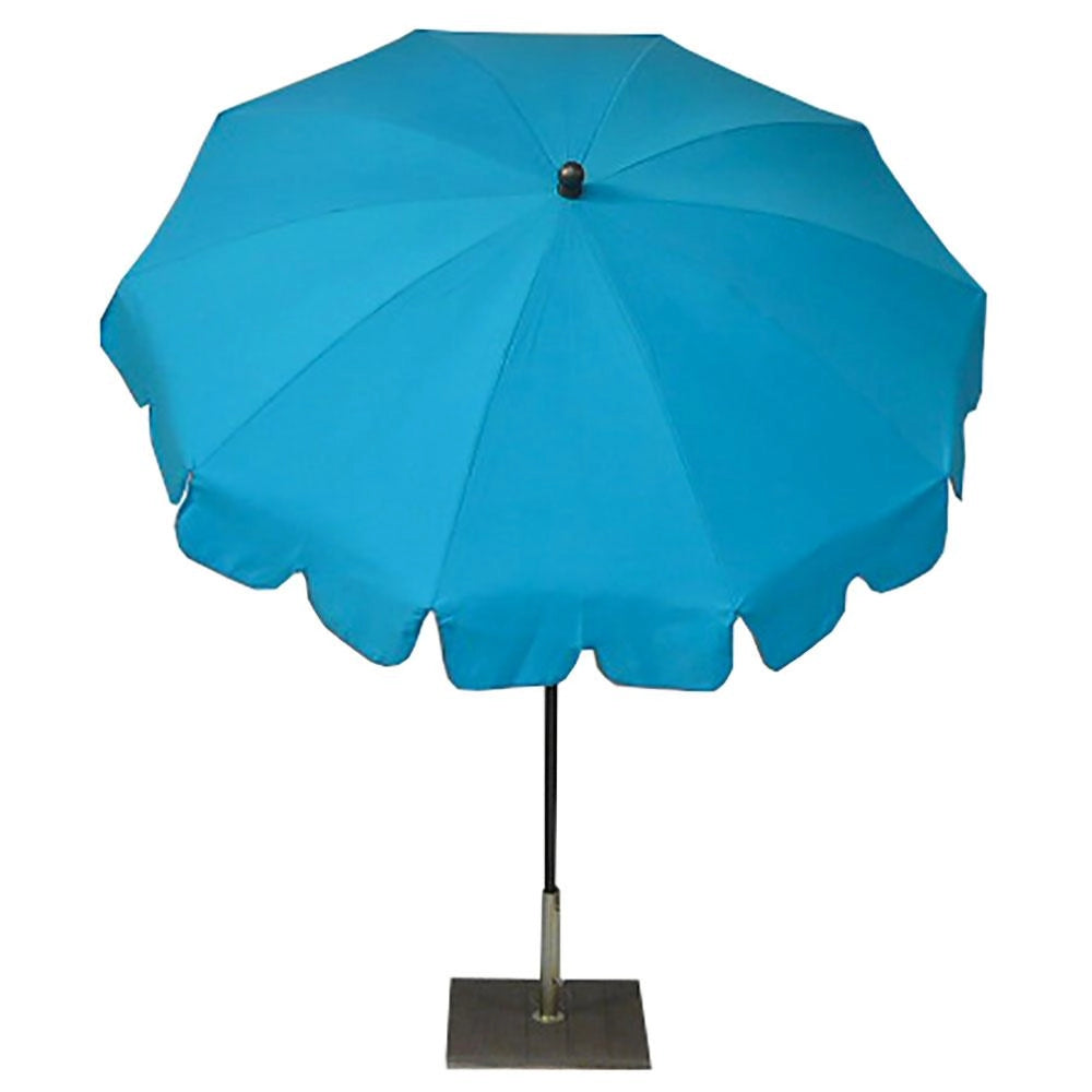 Ombrellone da Giardino Ø200 cm Palo Ø27 mm in Acciaio Maffei Allegro Turchese