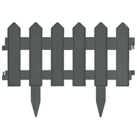 Bordi per Prato 25 pz Antracite 10 m in PP 314683