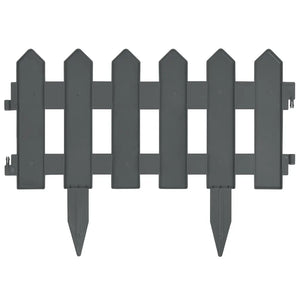 Bordi per Prato 25 pz Antracite 10 m in PP 314683