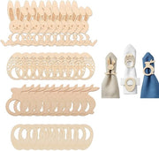 Set di tovaglie da tavola da 40 pezzi - Tema primaverile - 4 disegni: coniglio/uovo/pullus - Ideale per Pasqua - Decorazione da tavola allegra - Realizzato con precisione