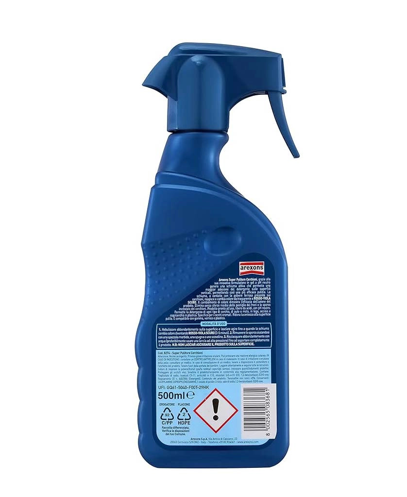 SUPER PULITORE CERCHIONI AREXONS 500 ml - AREXONS
