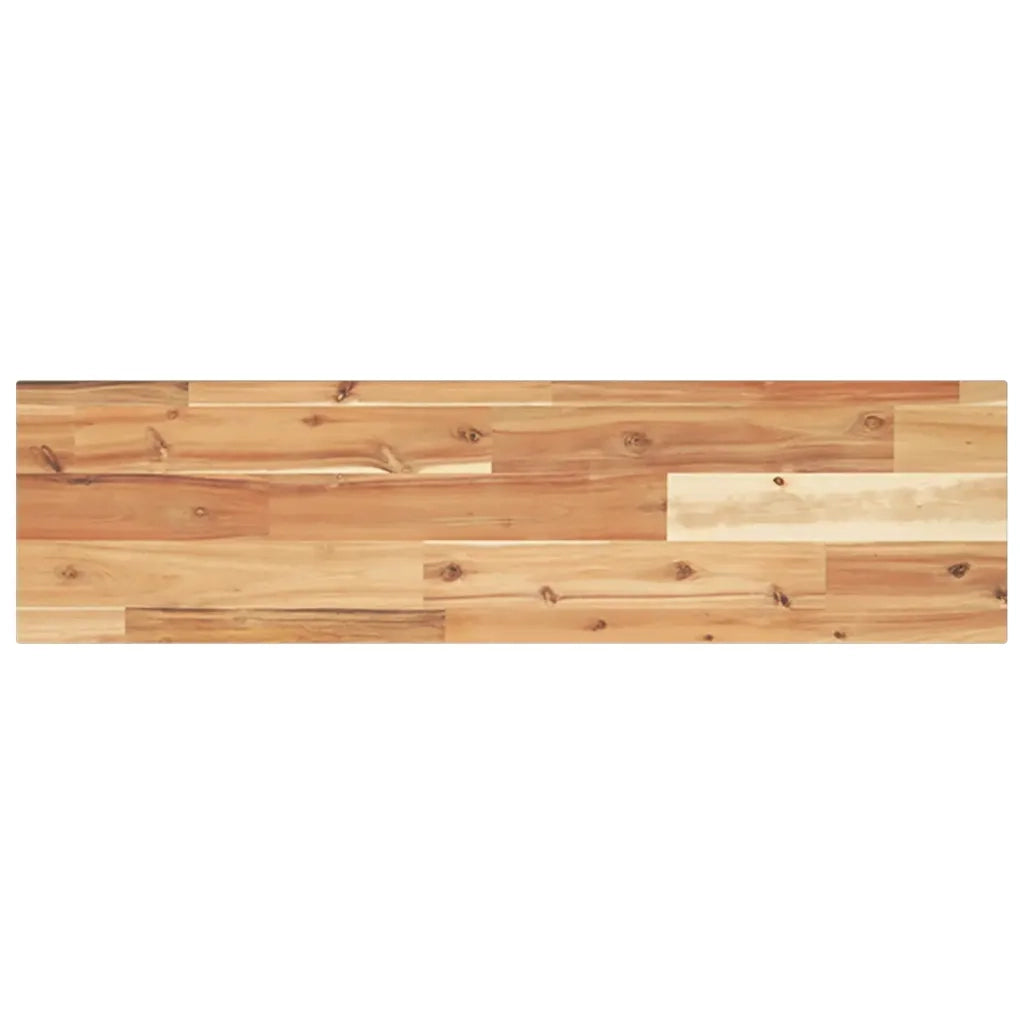 vidaXL Mensole da Parete 2 pz 80x20x2 cm Legno Acacia Rifinito a Olio