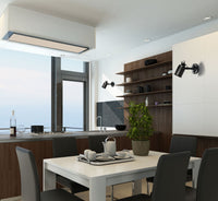 Riflettore Lampada Mobile Spot Da Soffitto Di Parete Nero E27 APP486-1C