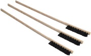 Set di spazzole per pulizia del gabbio per uccelli - manico lungo - spazzola per pulizia del gabbio per uccelli - manico in legno - manico comodo - pulizia del gabbio