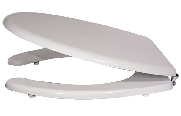 SEDILE WC LEGNO LACCATO BIANCO UNIVERSALE GABRIEL- Bianco- CW- pezzi 1