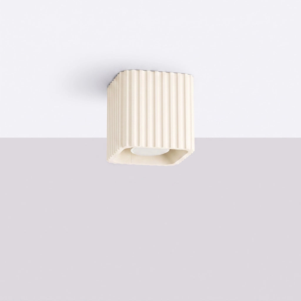 Plafoniera RIFF 1 beige GU10
