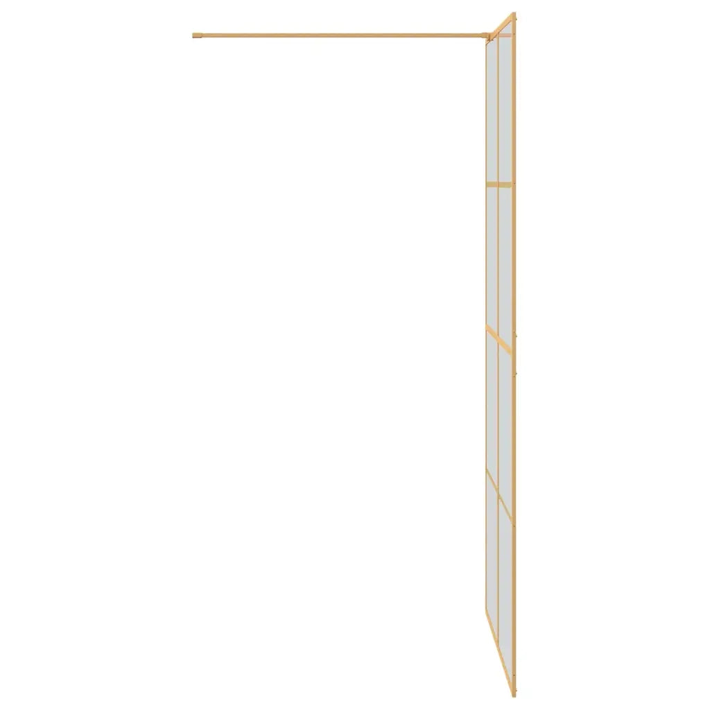 Parete Doccia Walk-in Oro 100 x 195 cm vetro temperato