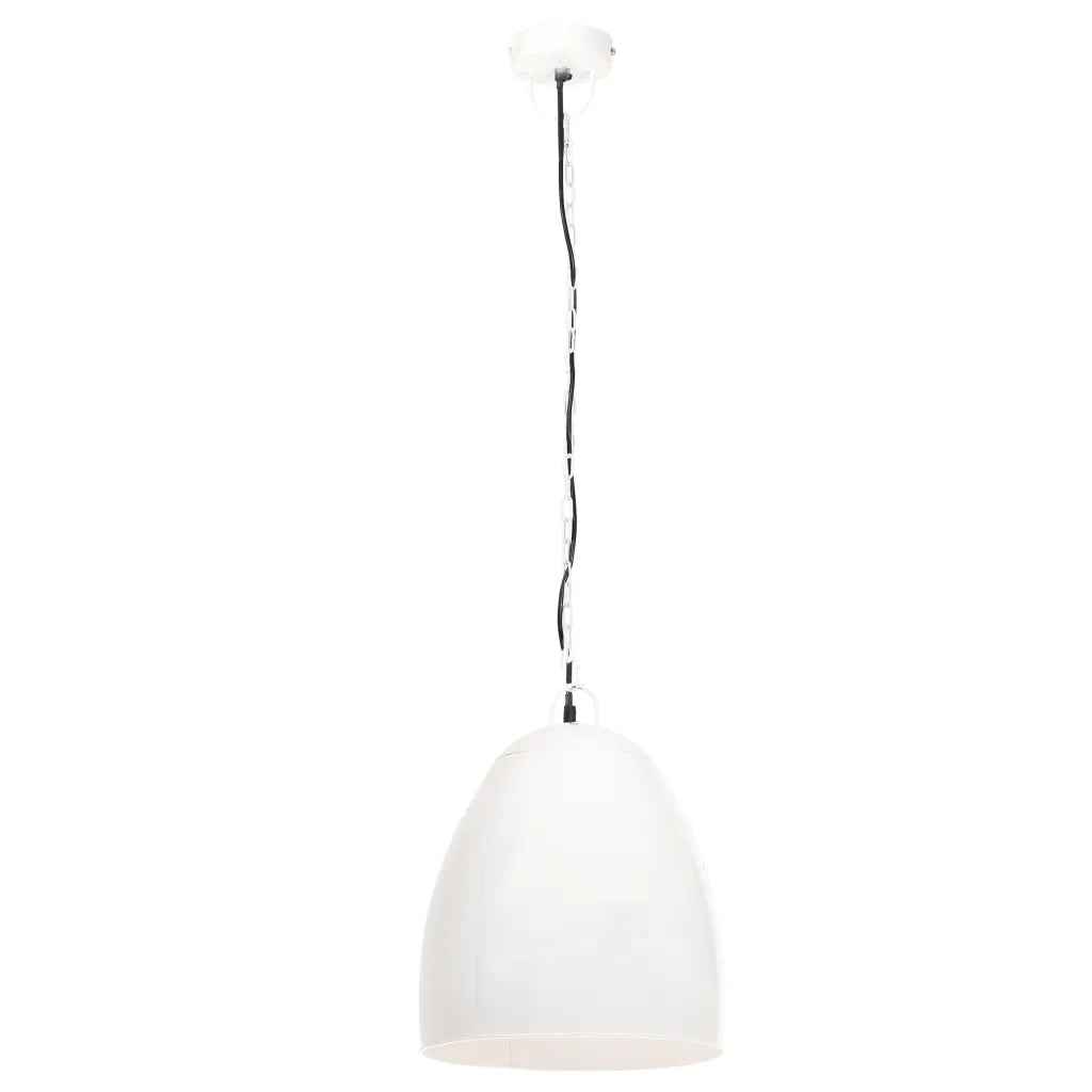 Lampada a Sospensione Industriale 25 W Bianca Rotonda 42 cm E27 CFW2340526