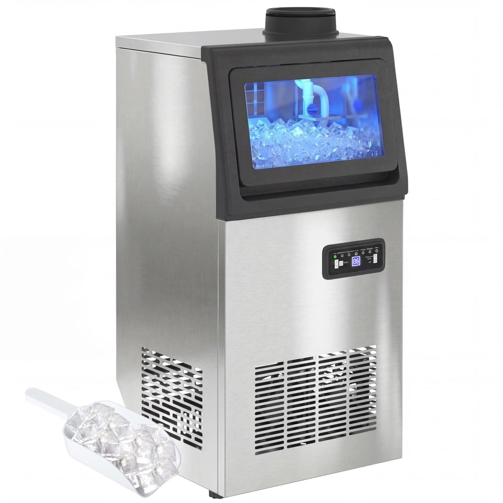 Macchina per ghiaccio commerciale ¨C Xylo ¨C 36 kg/24h, acciaio inox, capacit¨¤ 7,5 kg