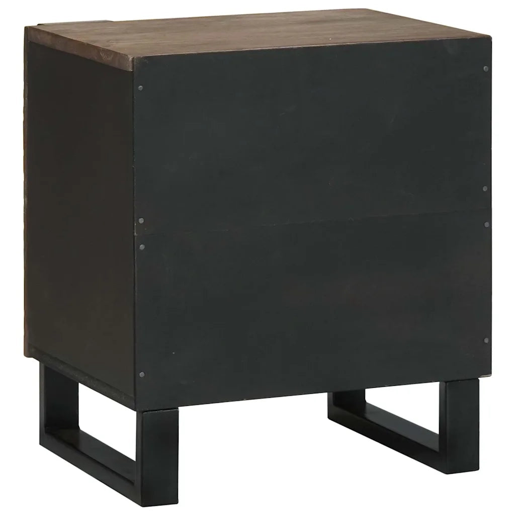 Armadio da Notte 2 pcs Noce 40 x 33 x 46 cm 4018005
