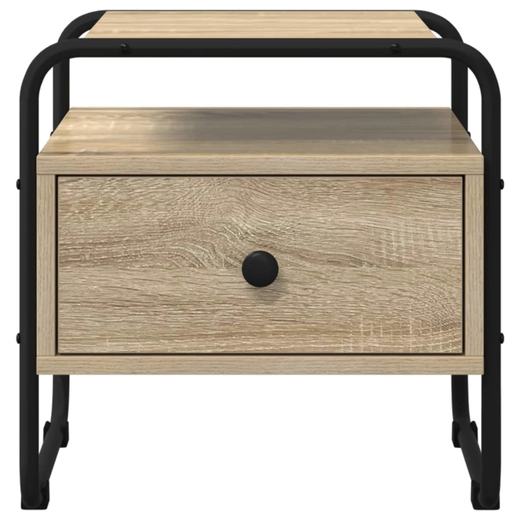 Armadio da Notte 2 pz Rovere Sonoma 40 x 39,5 x 40 cm 8007674