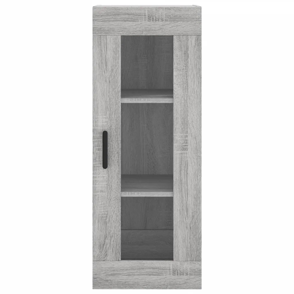 Credenza Grigio Sonoma 34,5x34x180 cm in Legno Multistrato 3199375