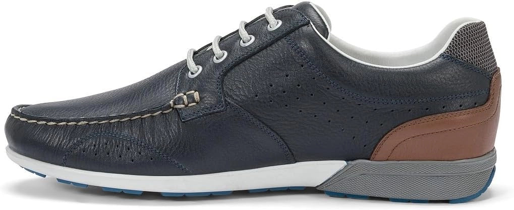 Scarpa Aerata Oliato Blu - Scarpe Estive