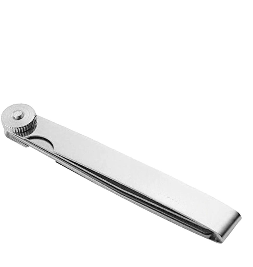 Spessimetro Calibro Spessori 16 lame 0,02mm 1,00mm Misuratore Spessori Fessure