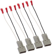 Adattatore per Altoparlanti - Kit di Adattamento per Cavo - Sostituzione Altoparlanti Auto - Incluso 4 Pezzi - 72-5512 Compatibile - Facile da Installare