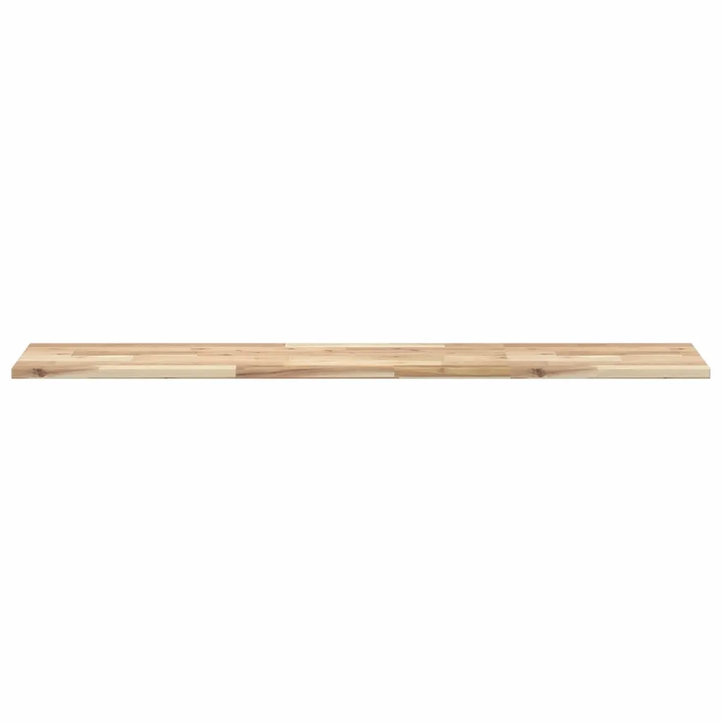 Mensole da Parete 3 pz 140x30x2 cm Legno Acacia Non Trattato 3279385