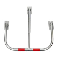 Barriera da parcheggio pieghevole con lucchetto 3402162