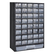 Mobiletto portautensili con 41 cassetti in plastica contenitore per attrezzi 02_0003803