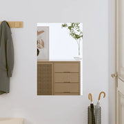 Specchio da Parete 40x60 cm Vetro Rettangolarecod mxl 126315