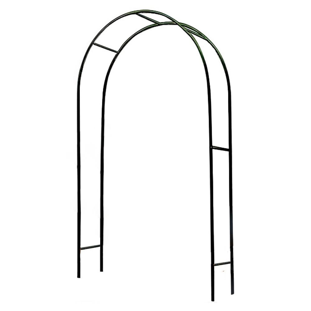 Arco da Giardino Supporto per Rose Piante Rampicanti in Metallo Altezza 240 cm