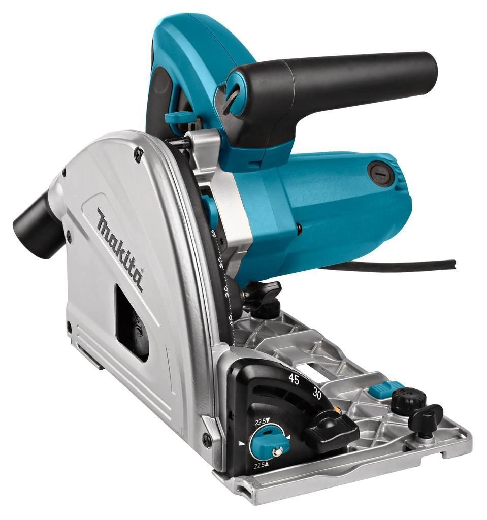 Makita SP6000J sega circolare portatile 16,5 cm Nero, Blu 5800 Giri/min 1300 W