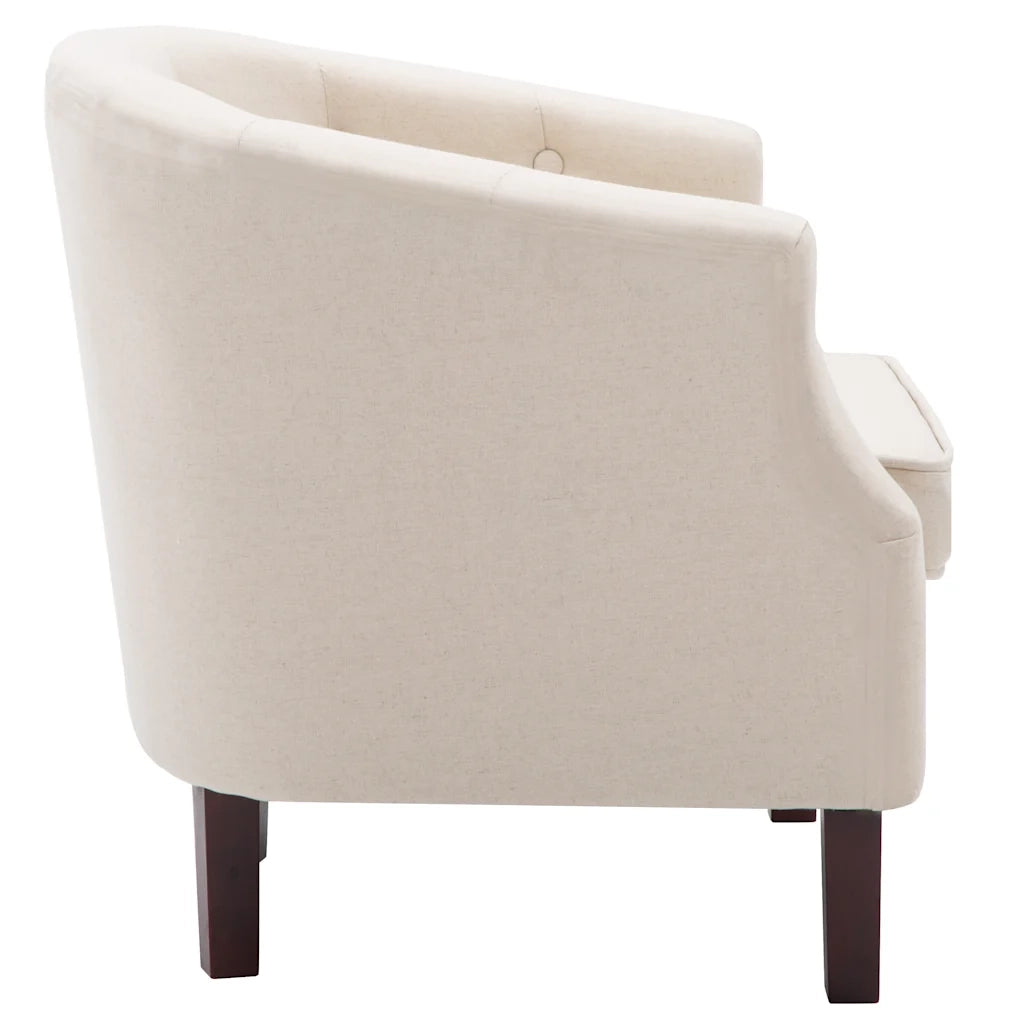 Poltrona Beige in Tessuto cod mxl 9527