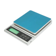 Bilancia da Cucina Digitale, 10 kg, Piattaforma in Acciaio Inox, Display LCD, Dimensioni 20x15x3 cm, Funzioni Tara, Spegnimento Automatico