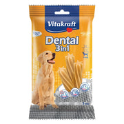 SNACK PER CURA DENTALE CANE 'DENTAL 3 IN 1' misura M - per cani piccoli (max 1 kg)  - VITAKRAFT