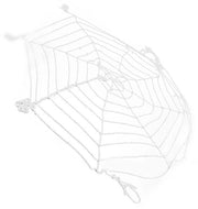 Decorazione per Halloween a forma di ragnatela 3,6 M - Ragnatela bianca rotonda - Utilizzabile all'aperto e all'interno - Riciclabile e sostenibile - Copertura perfetta