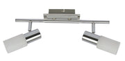 Faretto soffitto Logan cromo/bianco 2xE14 40W Rabalux