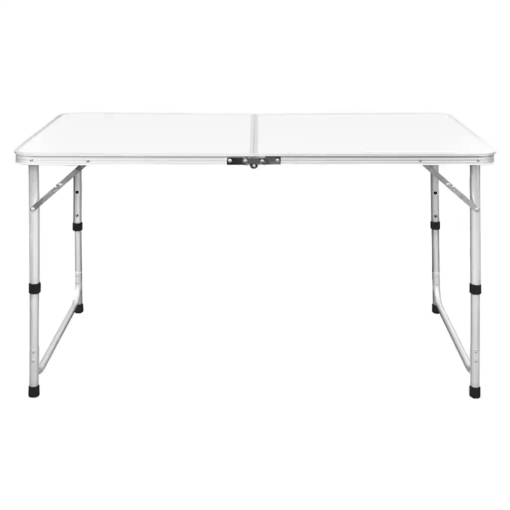 Tavolo da Campeggio Pieghevole Alluminio Regolabile 120x60 cm CFW5952150