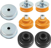 Supporto di sospensione posteriore veicolo - assorbimento shock - set di riparazione per la serie 1, serie 3, serie X1 - E81, E82, E84, E87, E88, E90, E91, E92, E93 - 33506771737, 33506767010, 33526764418 cm.