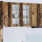 Mobile da cucina con lo scaffale-Armadio da cucina Legno vecchio 80 x 31 x 80 cm 260711