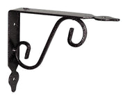 MENSOLE ORNAMENTALI BRACKETS EXTRA STRONG NERO/BRONZO- - mm.140x25x110h. (5x4) - 10 pezzi