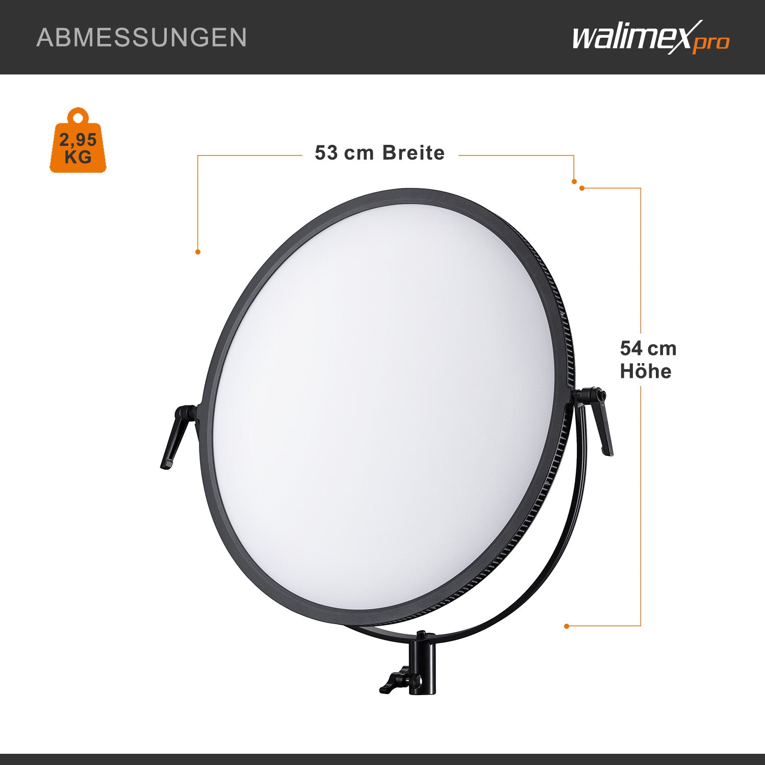 Soft LED Brightlight 700 Round BiColor