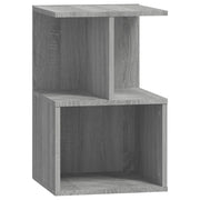 Comodino | Armadio da Notte | Mobiletto da notte Grigio Sonoma 35x35x55 cm in Legno Multistrato