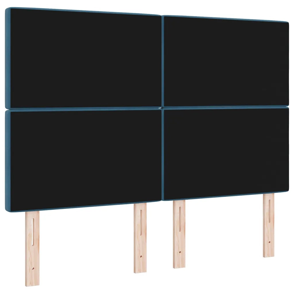 Testiera Blu Scuro 160 cm Velluto 3337768