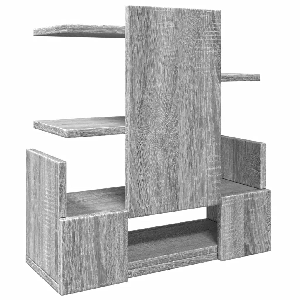 Organizer Scrivania Grigio Sonoma 49x20x52,5 cm Multistrato CFW3889377