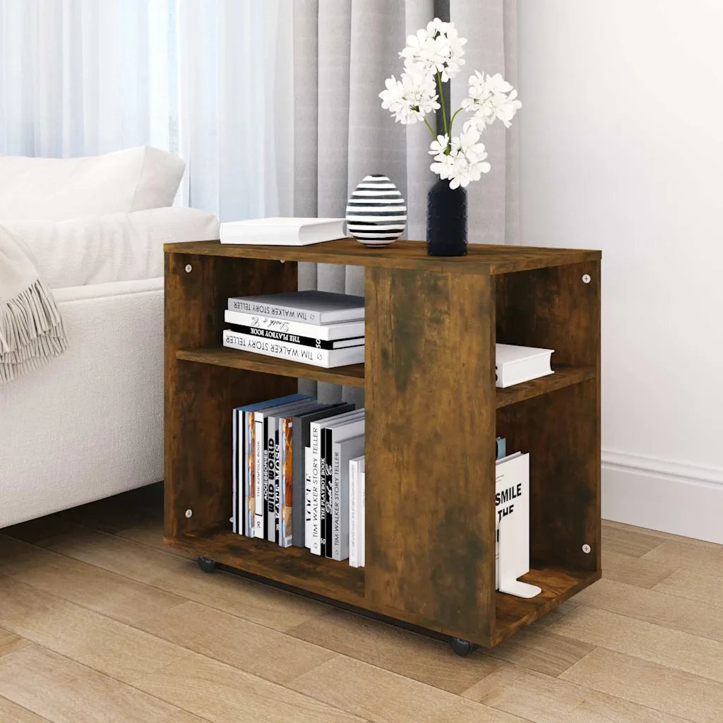 Tavolino da salotto | Tavolino da caff¨¨ | Tavolino da Soggiorno Rovere Fumo 70x35x55cm Legno Multistrato