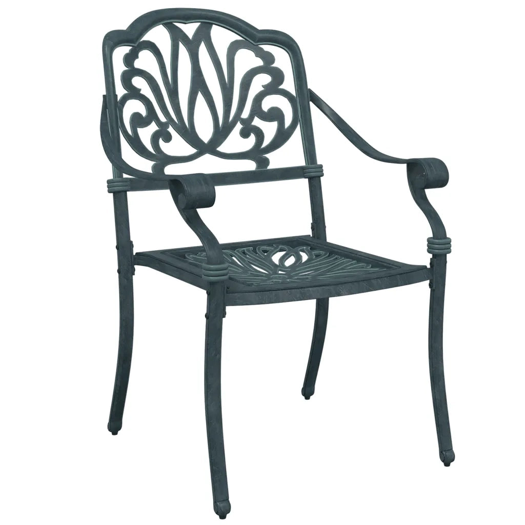 Set da Bistrò 3 pz Verde in Alluminio Pressofuso 3216325