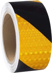 Banda riflettente 5 cm x 10 m - Autoadesivo - Impermeabile - Nastro riflettente - Cintura di sicurezza - Fibra di poliestere - Nastro riflettente