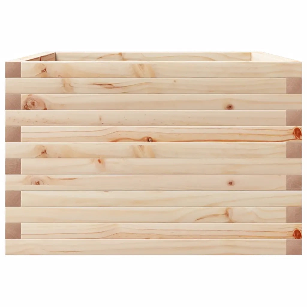 vidaXL Fioriera da Giardino 70x70x45,5 cm in Legno Massello di Pino