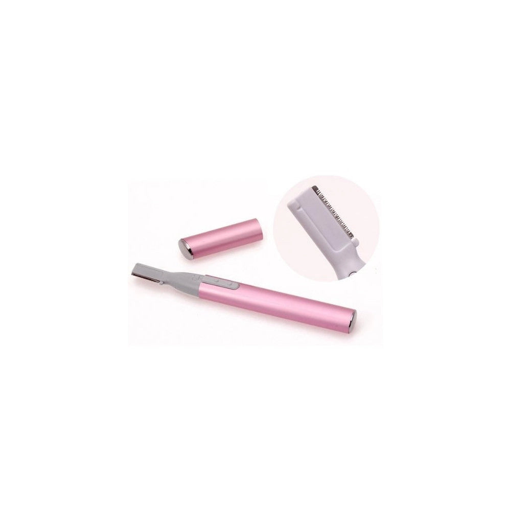 Trade Shop - Rasoio Pettine Taglia Modella Rasa Sopraciglia Sopracciglie A Batterie Rimuovi -
