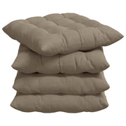 Cuscini per Seduta 4 pz | Cuscini per sedie Talpa 40 x 40 x 6 cm Microfibra