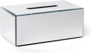 Cassa per asciugamani - specchio in vetro acrilico design elegante - 23,5 x 13,5 x 9,5 cm - cassa per asciugamani