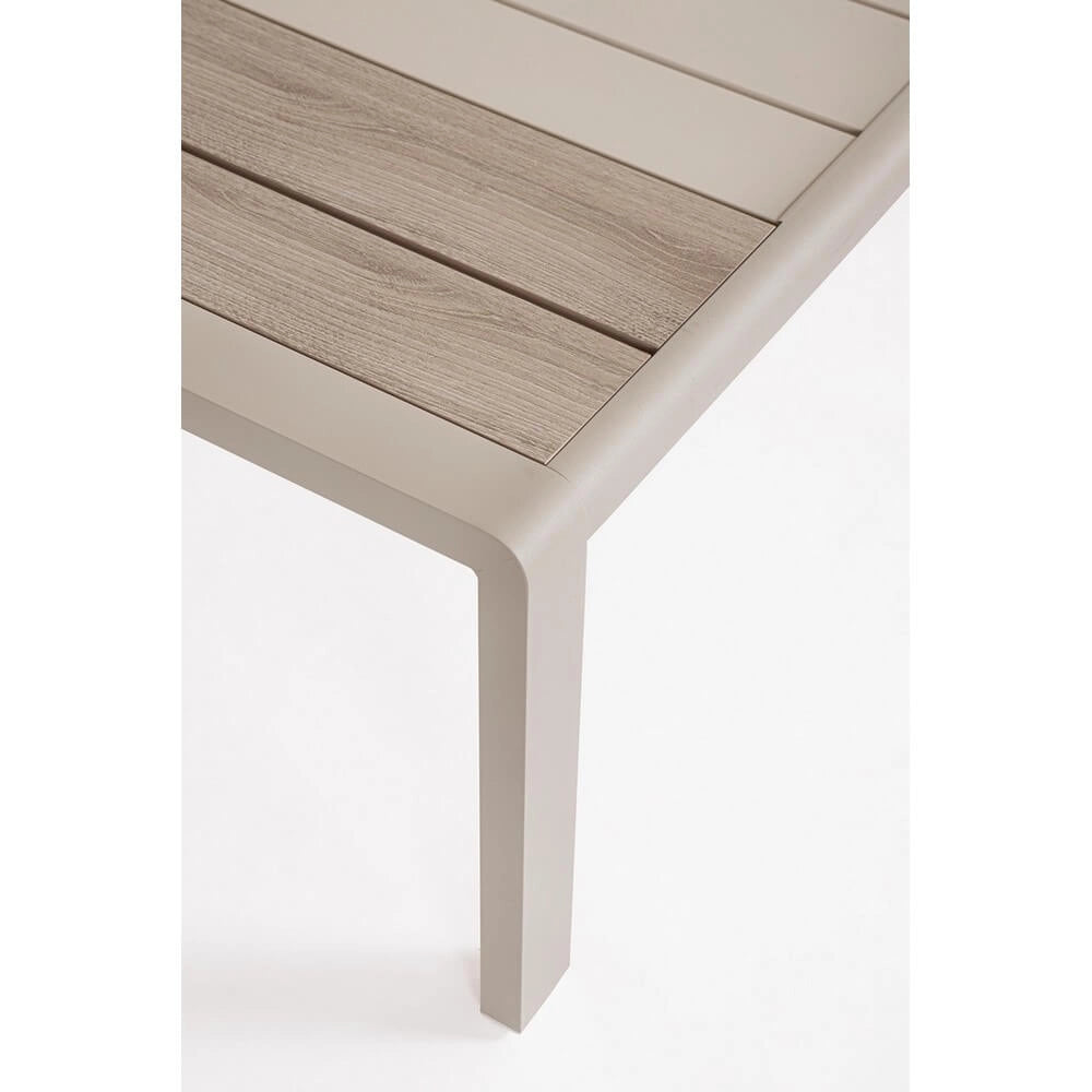 Set da 4 pezzi salotto da esterno in alluminio con cuscini - NOLIRA