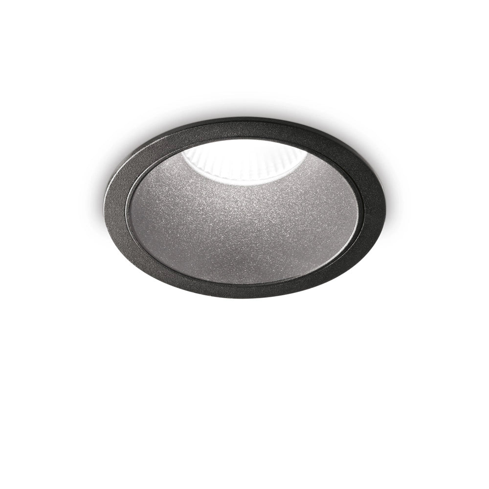 Proiettore Da Incasso Moderno Game Alluminio Nero Led 20W 3000K Luce Calda
