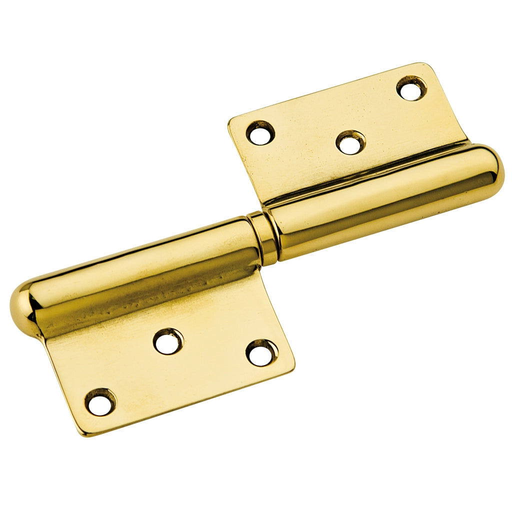 CERNIERA IN GROSSEZZA 50 OTTONE LUC H 100 MM DX*- 12,0 pz