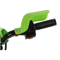 Moto Elettrica per Bambini 3 anni e Più, Moto Cross Elettrica con Rotelle, Batteria 6V Velocità 2.5km/h, 102 x 53 x 66cm, Verde